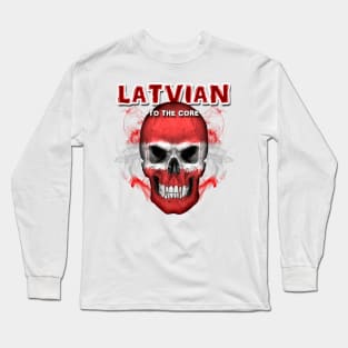 To The Core Collection: Latvia Long Sleeve T-Shirt